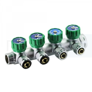 Коллектор VIEIR с регул вент 3/4"*4 вых.*16