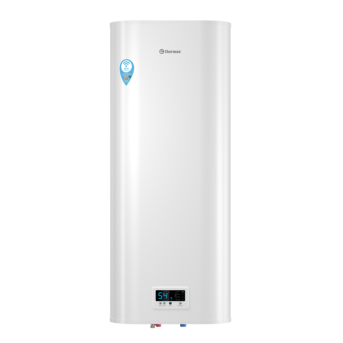 Водонагреватель THERMEX IF 100-V pro ПЛОСКИЙ Нерж Wi-Fi