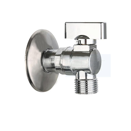 Кран шар. угловой 1/2"х3/4"  ХРОМ."GANZER"