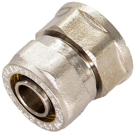 Муфта с резьбой 26х 1/2"F (Ц/ВР) ник.
